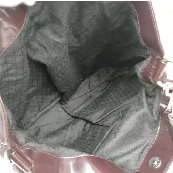 Gucci Bamboo Handle 2way Shoulder bag /Dark Brown/ Nylon hobo - Picture 9 of 14